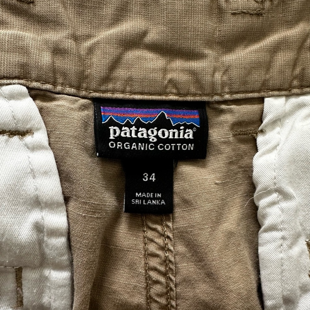 Patagonia Men's Lightweight All-Wear Hemp Shorts Size 34 - Picture 4 of 4